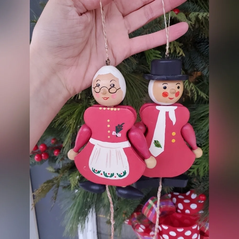 Austrian Jumping Jack Ornaments Set